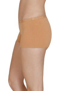 Solid Mid Rise Boyleg Panty - Macaroon thumbnail 2