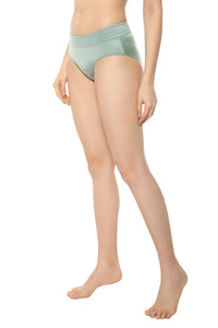 Cloudsoft Hipster Panty  - Pastel Green thumbnail 2