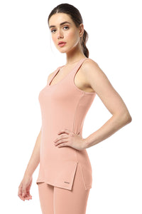 LuxeHeat Thermal Vest - Cameo Rose thumbnail 2