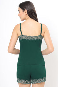 Lace Touch Sleep Camisole - Botanical Gardens thumbnail 2