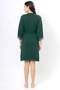 Lace Touch Sleep Robe - Botanical Gardens thumbnail 2