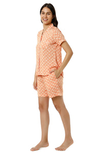 Sleep Shorts Set - Lotus Print thumbnail 2
