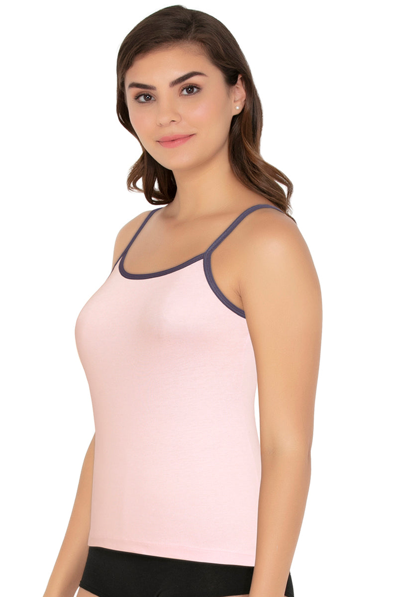 Cotton Camisole - Rose Bud - Image 2 of 4