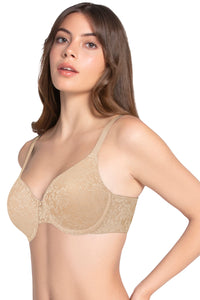 Lace Dream Padded Wired Lace Bra - Sesame_Sndlwd thumbnail 2