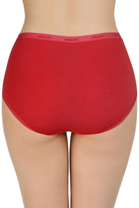 Solid High Rise Full Brief Panties (Pack of 3) thumbnail 7