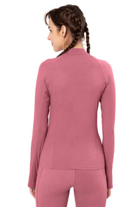 Energize Performance Full Sleeve Active Jacket - Heather Rose thumbnail 3