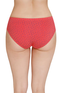 Inner Elastic Printed Mid Rise Bikini Panty (Pack of 3) thumbnail 7