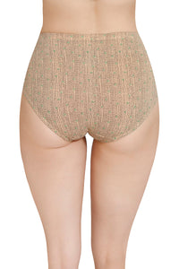 Inner Elastic Printed High Rise Full Brief Panty (Pack of 3) thumbnail 7