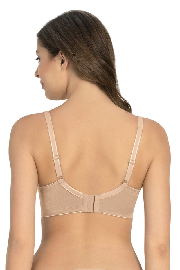 Smooth Minimizer Non-padded & Non-wired Bra - Sandalwood
