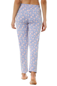 Full Length PJ Bottom - Brunnera Blue Floral Print thumbnail 3