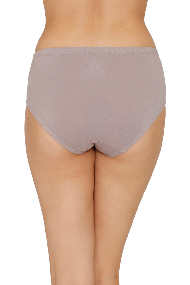 Inner Elastic Full Coverage Mid Rise Hipster Panty (Pack of 3)