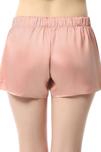 Eternal Bliss Satin Shorts - Mellow Rose thumbnail 3