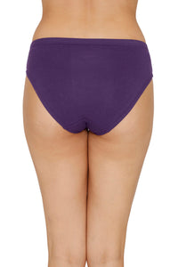 Inner Elastic Full Coverage Mid Rise Bikini Panty (Pack of 3) thumbnail 6