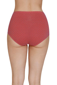 Inner Elastic Print High Rise Full Brief Panties (Pack of 3) thumbnail 5