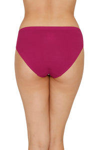 Inner Elastic Full Coverage Mid Rise Bikini Panty (Pack of 3) thumbnail 6