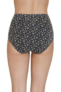 Inner Elastic Print High Rise Full Brief Panties (Pack of 3) thumbnail 5