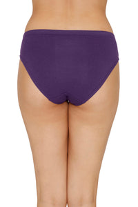 Inner Elastic Full Coverage Mid Rise Bikini Panty (Pack of 3) thumbnail 6