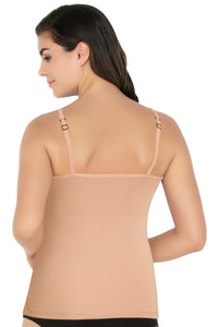 Cotton Camisole - Sandalwood thumbnail 3