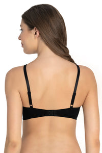All Day Pretty Non-padded Non-wired Support Bra - Black thumbnail 2