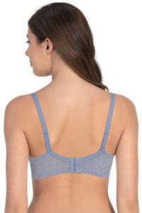 Floral Romance Padded Non-wired Lace Bra - Tempest Lace thumbnail 3