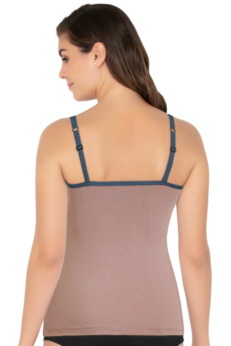 Cotton Camisole - Mink - Image 3 of 4