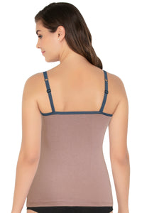 Cotton Camisole - Mink thumbnail 3