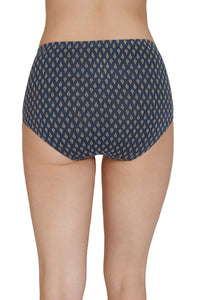 Inner Elastic Print High Rise Full Brief Panties (Pack of 3) thumbnail 7