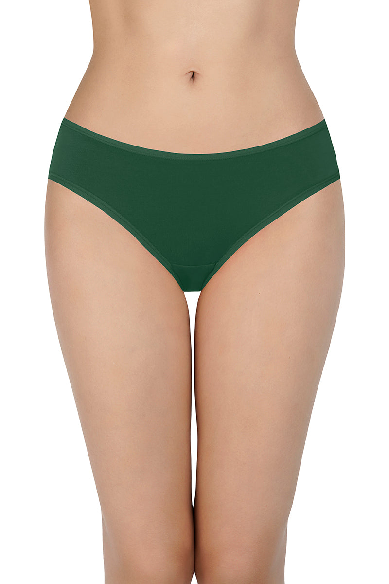 Solid Low Rise Bikini (Pack of 3) - C501