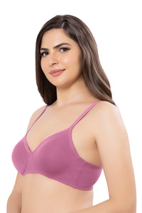Cotton Casuals Padded Non-Wired Solid T-Shirt Bra - Malaga thumbnail 3