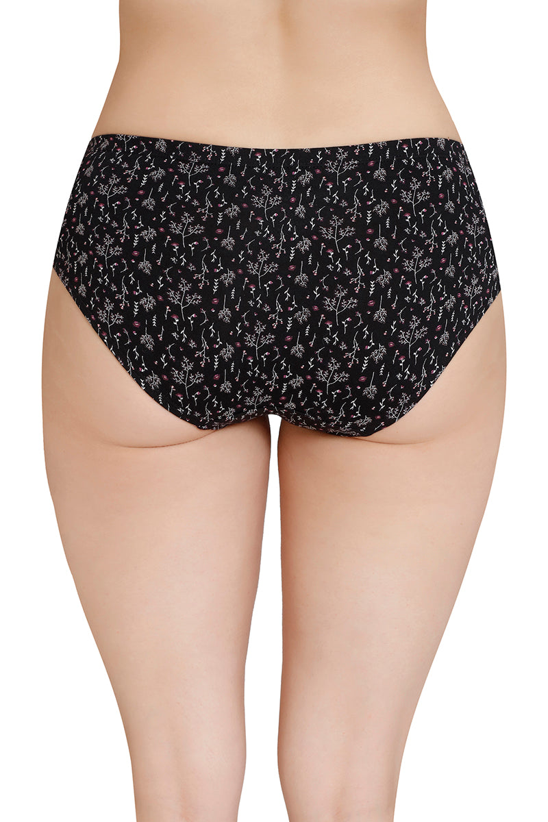 Inner Elastic Printed Mid Rise Hipster Panty (Pack of 3) - Image 7 of 7