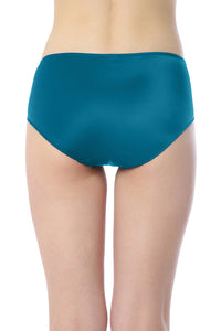 Elegant Lace Hipster Panty - Gibralta Blue & Stucco thumbnail 3