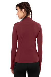 Energize Performance Full Sleeve Active Jacket - Chocolate Truffle thumbnail 3