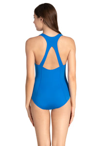 Racerback Swimsuit - Blue thumbnail 3