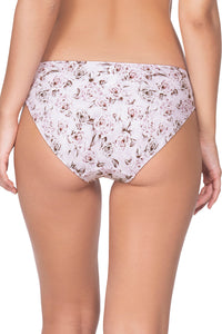 Satin Edge Low Rise Bikini Panty - Dawn Pink thumbnail 3