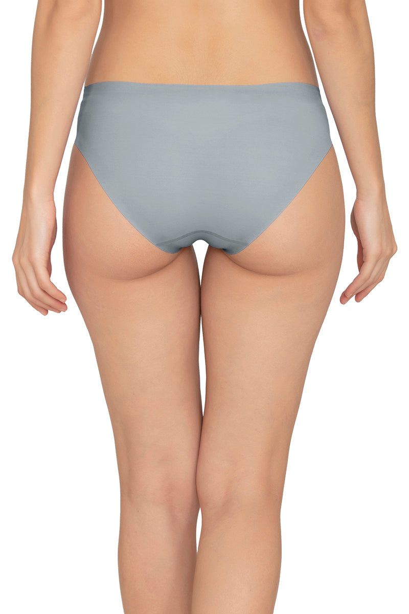 Vanish Seamless Bikini Panty - Soft Gray