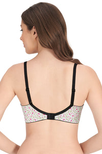 Smooth Dreams Padded Non-wired T-shirt Bra - Camelia Rose Pr thumbnail 3