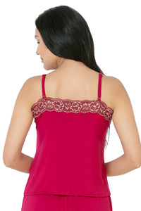 Lace Touch Sleep Camisole - Granita thumbnail 4