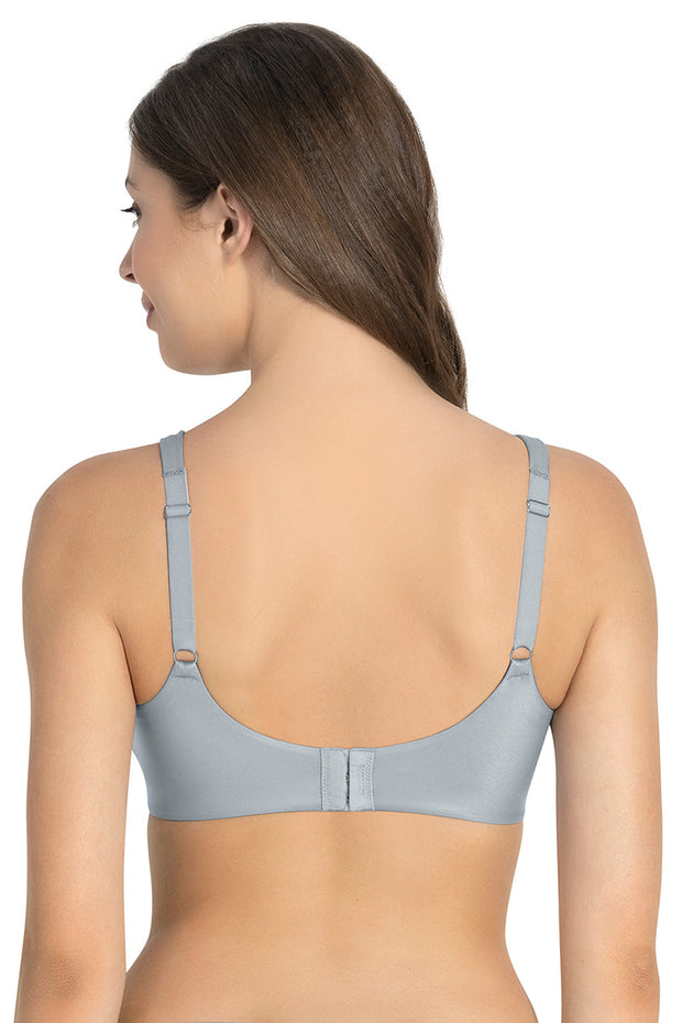 Cloudsoft Support Non-padded & Non-wired Bra - Soft Gray