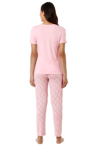 Scoop Neck Sleep Tee - Almond Blossom thumbnail 3