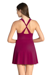 Racer Back Swim Dress - Amaranta thumbnail 3