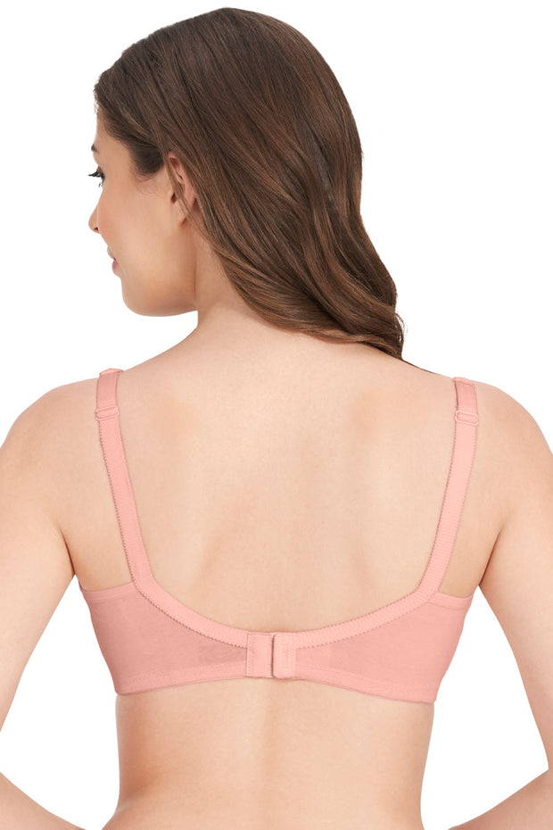 Cool Contour Non-padded Non-wired Support Bra - Impatiens-Pink
