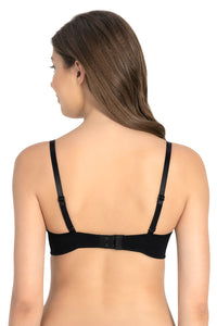 All Day Smooth Comfort Padded & Non-wired Bra - Black thumbnail 4