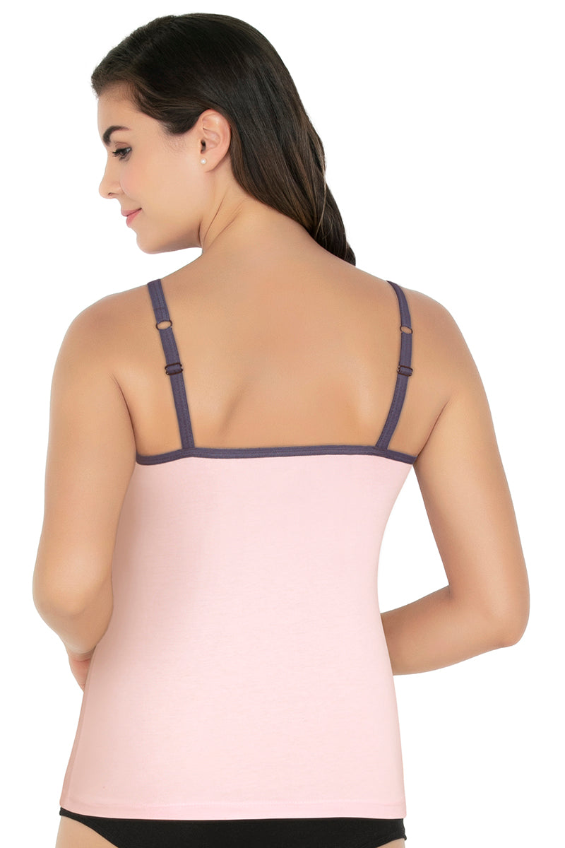 Cotton Camisole - Rose Bud - Image 3 of 4