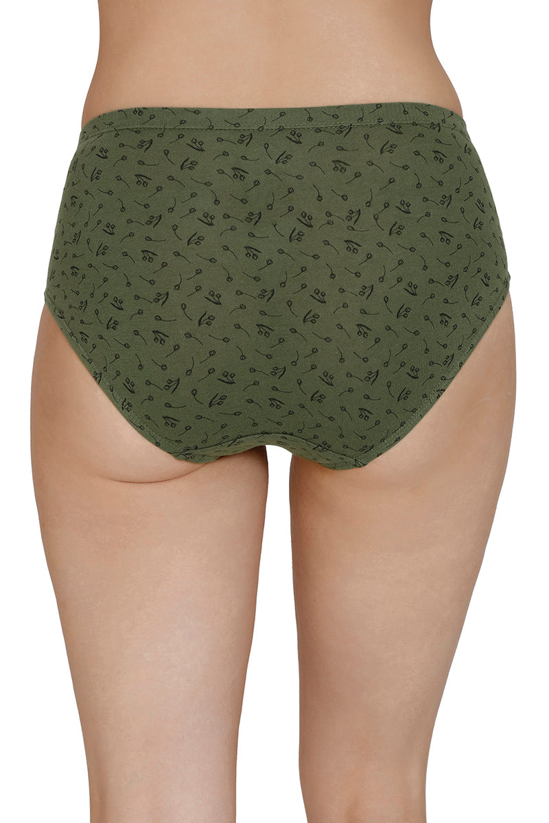 Inner Elastic Print Mid Rise Hipster Panties (Pack of 3) - Image 7 of 7