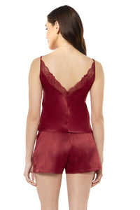 Eternal Bliss Satin Camisole - Rio Red thumbnail 3