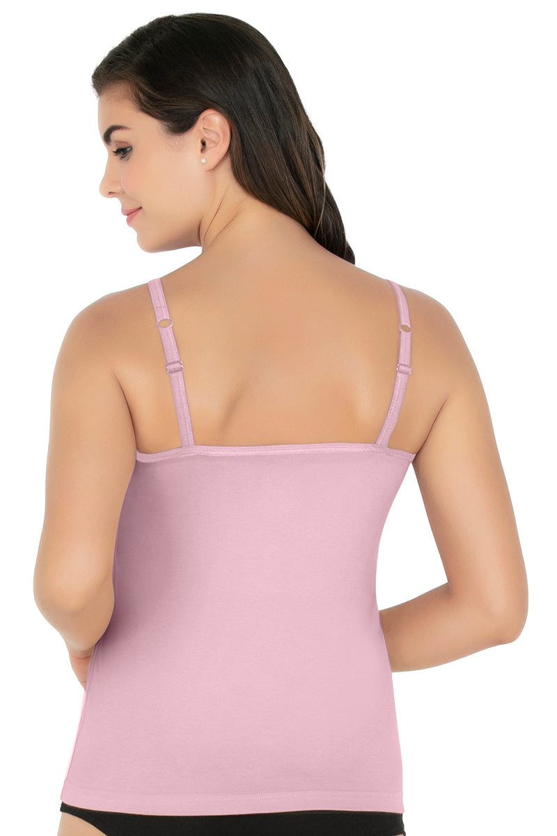 Cotton Camisole - Antique Rose - Image 3 of 4