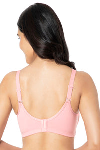 Cotton Smooth Back Solid Non Padded Non-Wired Support bra - Quartz thumbnail 3