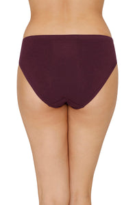 Inner Elastic Full Coverage Mid Rise Bikini Panty (Pack of 3) thumbnail 7