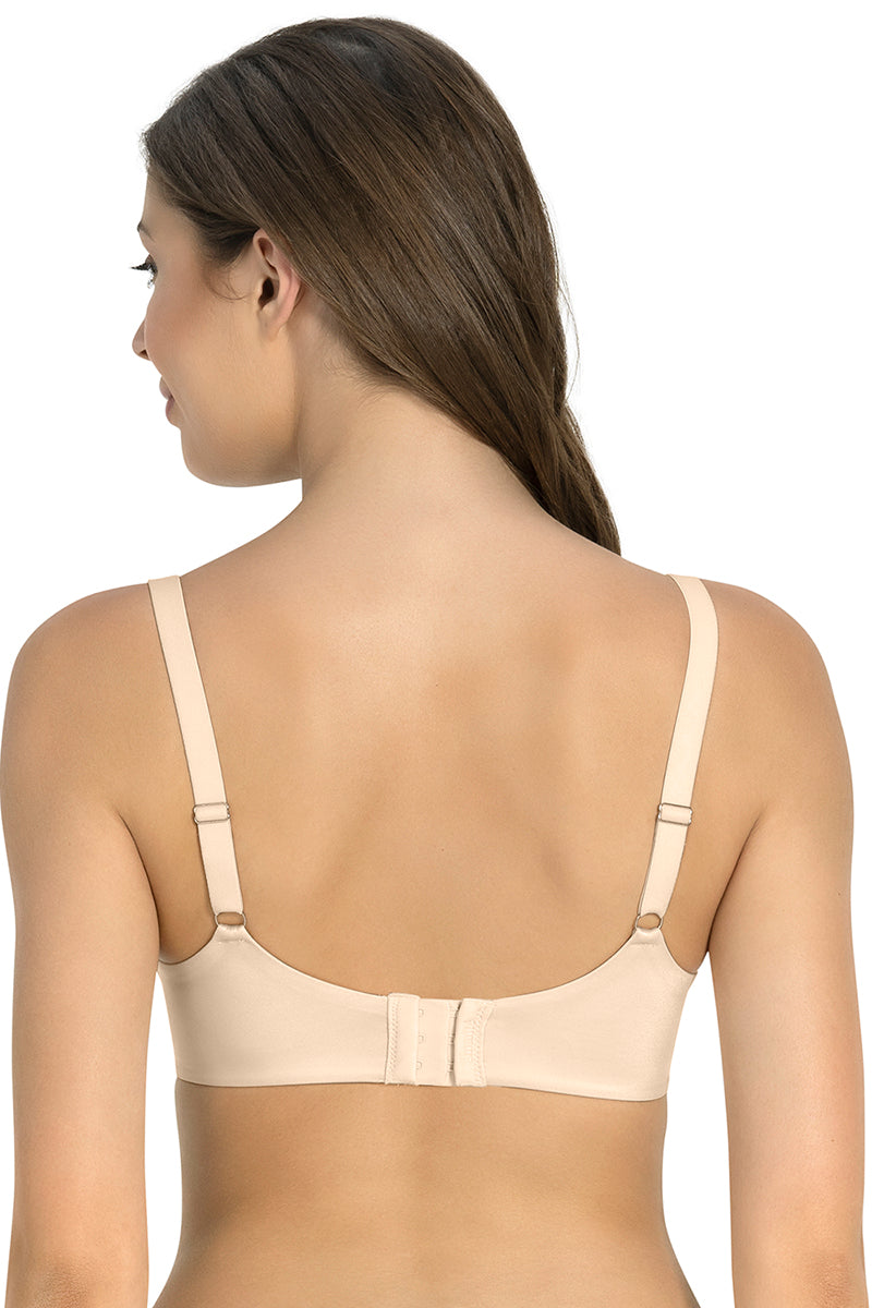 Cloudsoft Padded & Non-wired Bra - Almond
