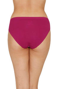 Inner Elastic Full Coverage Mid Rise Bikini Panty (Pack of 3) thumbnail 7